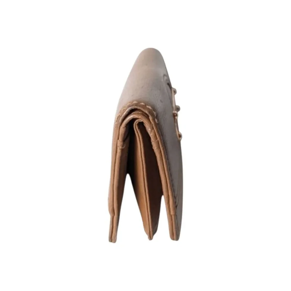 MICHAEL KORS Saratoga Camel Leather Wallet